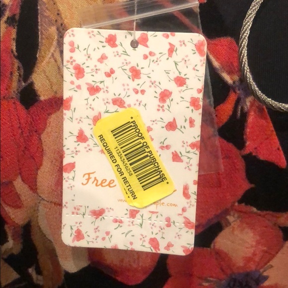 NWT Free People Tegan Long Sleeve Dress - Picture 6 of 6